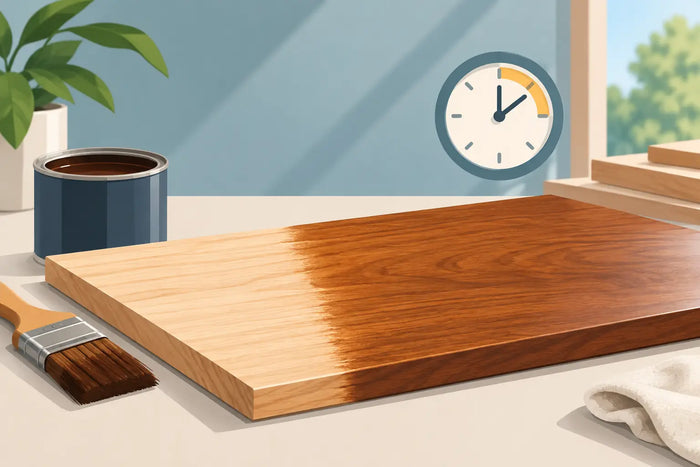 Stain Drying Times for Better Wood Finishes